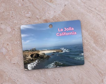 La Jolla Cove San Diego Metal Ornament