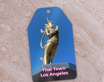 Thai Town Los Angeles Metal Ornament