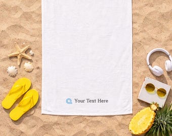 Personalized Embroidered Towel, Custom Name Towel, Gift for Friends, Team Gift, Gym Towel, Wedding Favor, Birthday Gift