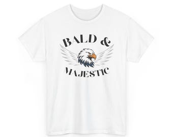 Bald & Majestic Eagle graphic tee | T-Shirt