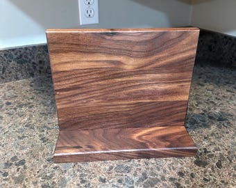Walnut Magnetic knife block