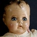 vintage creepy/spooky doll composition head rocker eyes image 0