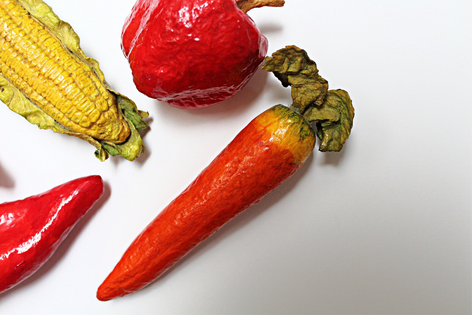 Vintage Paper Mache Vegetables Kitchen Decor Bowl Filler Etsy