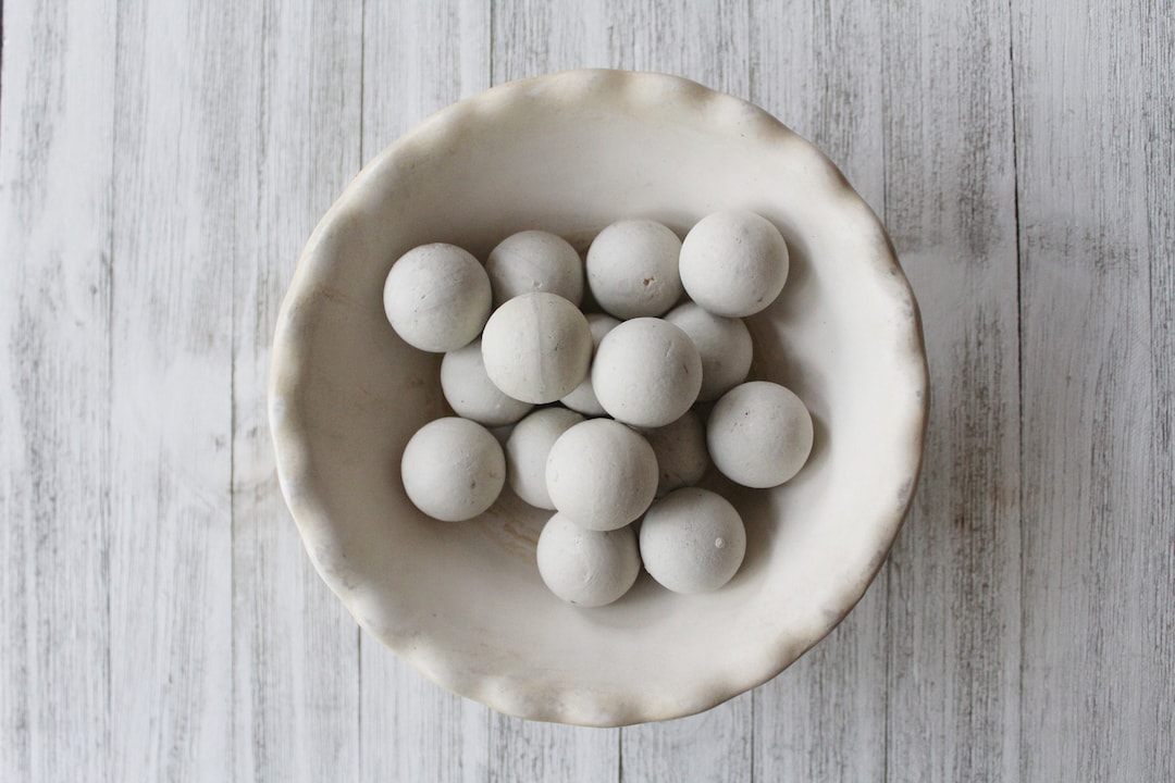 16 Vintage Reclaimed Stone Balls, Limestone Water Filtration Spheres