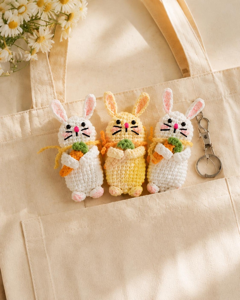 Crochet Bunny Amigurumi Pattern: Video Tutorial (PDF Download) - Etsy