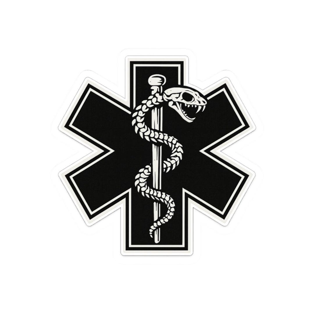 Star of Life EMS EMT Paramedic Sticker - Etsy