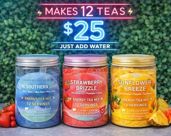 NEW!! Loaded Box Car Tea Co. — tea TUB!! Keep it simple! Just a scoop & water -DONE!