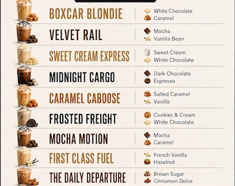 BOXCAR BLONDIE | Mieszanka kawowa z proteinami | Mrożona kawa o wysokiej zawartości białka i bez cukru | Loaded Box Car Tea Co.