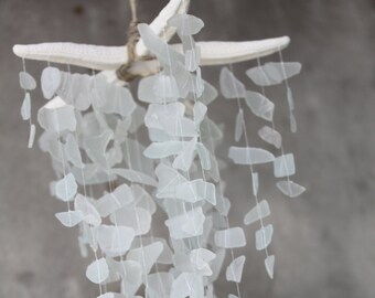 Sea Glass & Starfish Mobile Colossal Ombre Sea glass mobile, seaglass mobile, sea glass chandelier, seaglass windchime, sea glass art Sea Glass & Starfish Mobile Colossal Ombre Sea glass mobile, seaglass mobile, sea glass chandelier, seaglass windchime, sea glass art