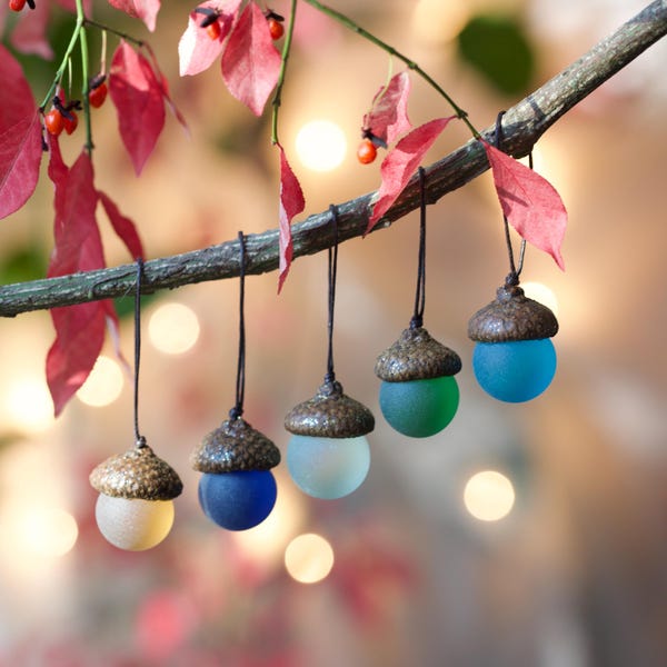 Glass Acorns - GLITTER Top