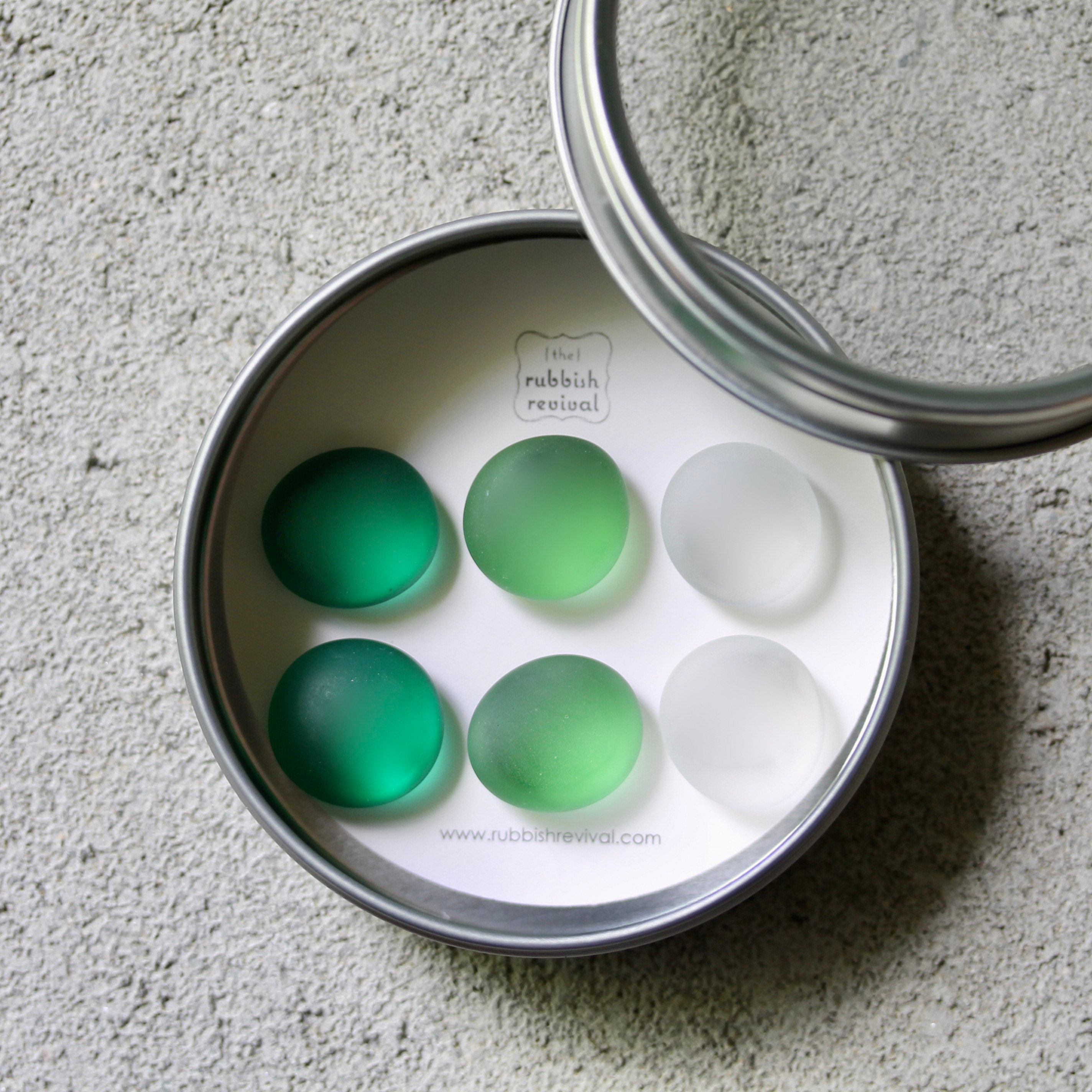 Glass Gem Magnets - Passer Au Vert