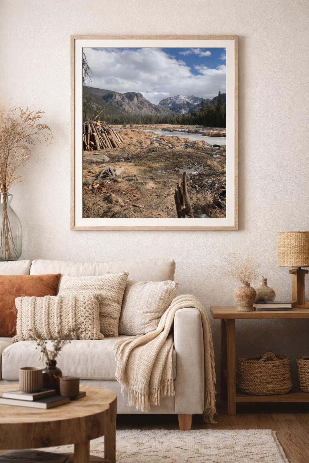 Rocky Mountain Landscape Printable Wall Art, National Park Decor ...