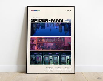 スパイダーマン：スパイダーバースのポスター、2018年アニメーション