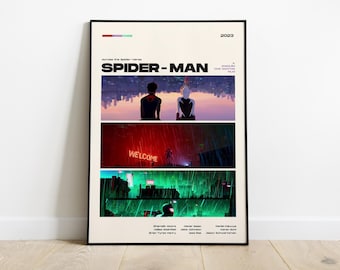 スパイダーマン：スパイダーバース ポスター、2023年アニメーション