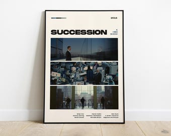 サクセッションのポスター、テレビ番組、HBOドラマシリーズのウォールアート