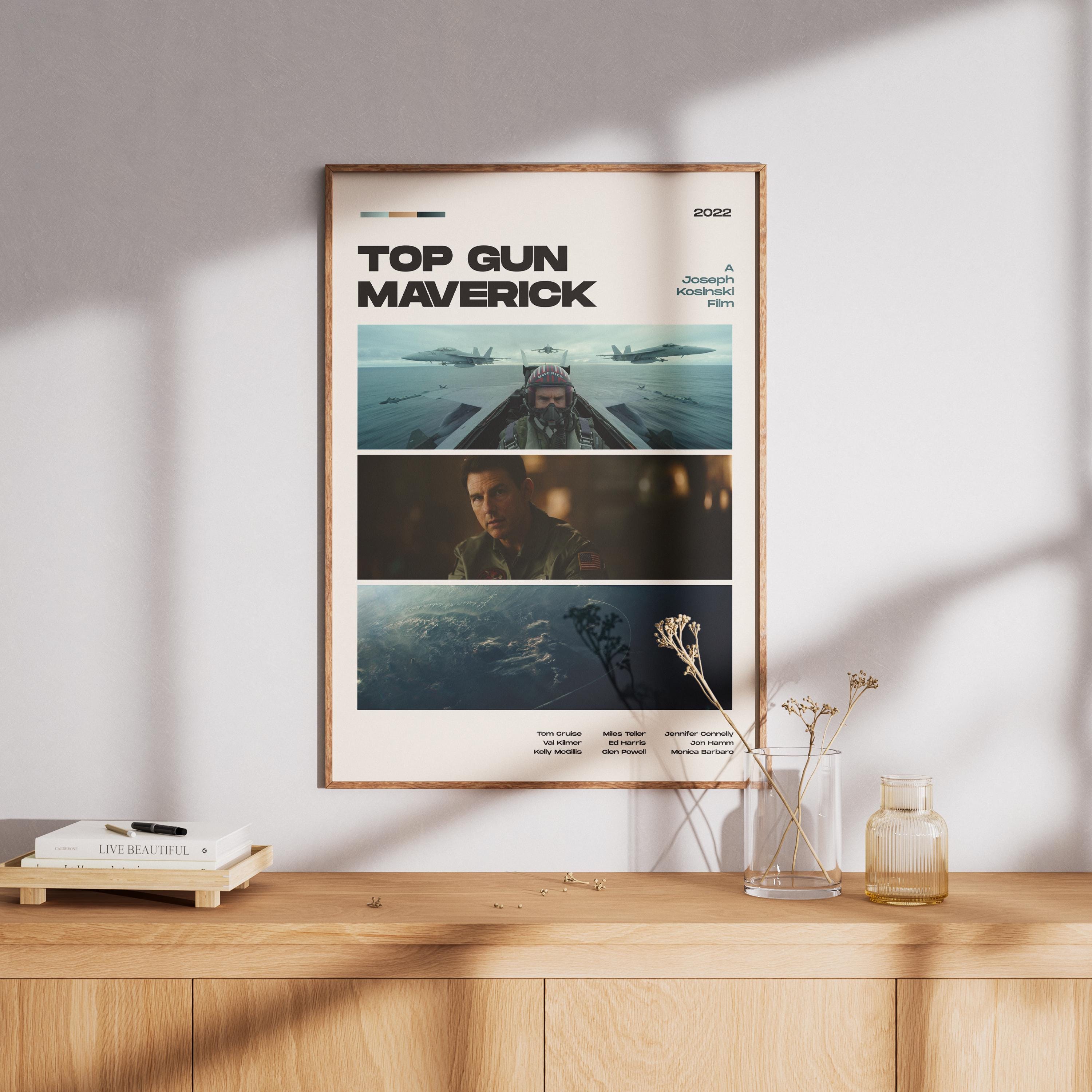 Topgun maverick poster - Etsy 日本