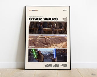 スター・ウォーズ エピソードI ポスター、ジョージ・ルーカス、1999年 SF大作、デジタルダウンロード