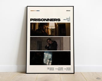 プリズナーズ ポスター、ドゥニ・ヴィルヌーヴ監督作品、デジタルダウンロード、2013年スリラー映画