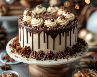 Double Chocolate Drip Cake