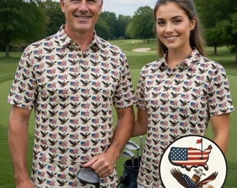 Polo del 250 aniversario de EE. UU., camisa de golf con la bandera estadounidense y el águila, camiseta de EE. UU. 1776–2026, atuendo del 4 de julio, regalo para él/ella.