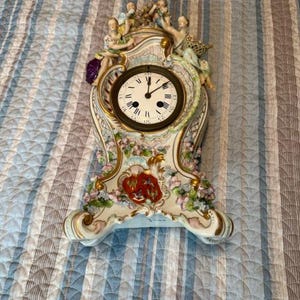 Dresden Porcelain Clock Clock in Germany - Etsy