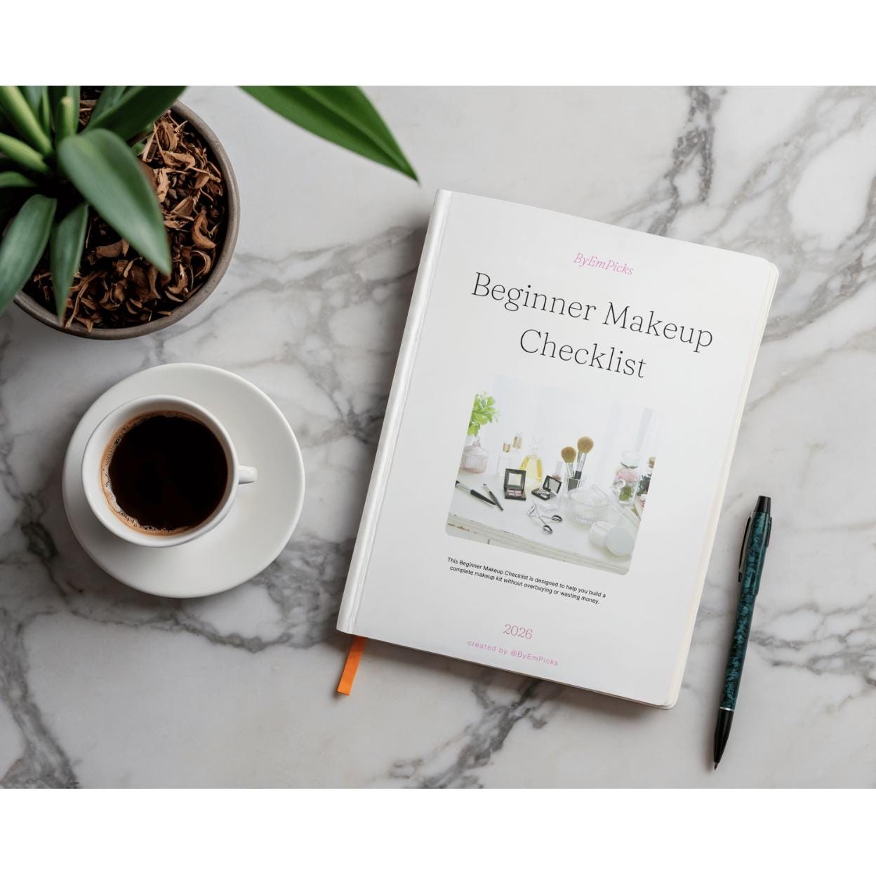 Beginner Makeup Checklist Printable | Drugstore Beauty Routine Guide ...