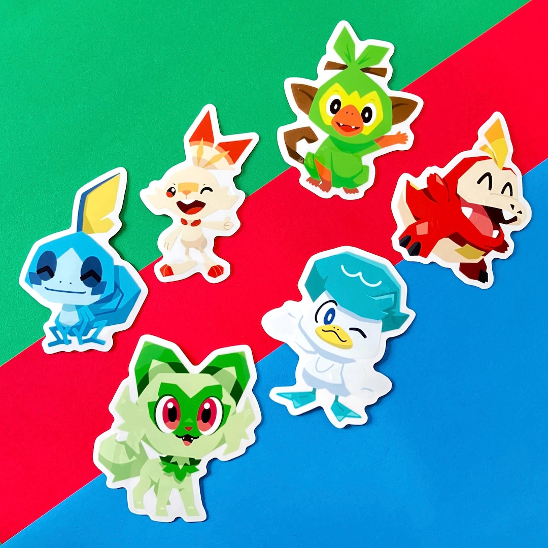 Starter Clear Stickers - Etsy
