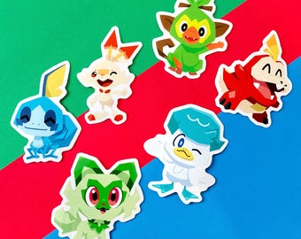 Starter Clear Stickers