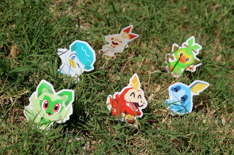 Starter Clear Stickers - Etsy