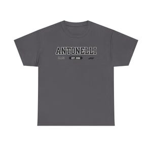 Kimi Antonelli Logo T Shirt (Unisex) | Mercedes F1 Inspired, Mercedes racing, F1 fan gift, Andrea Kimi Antonelli merch, Petronas F1 team image 6