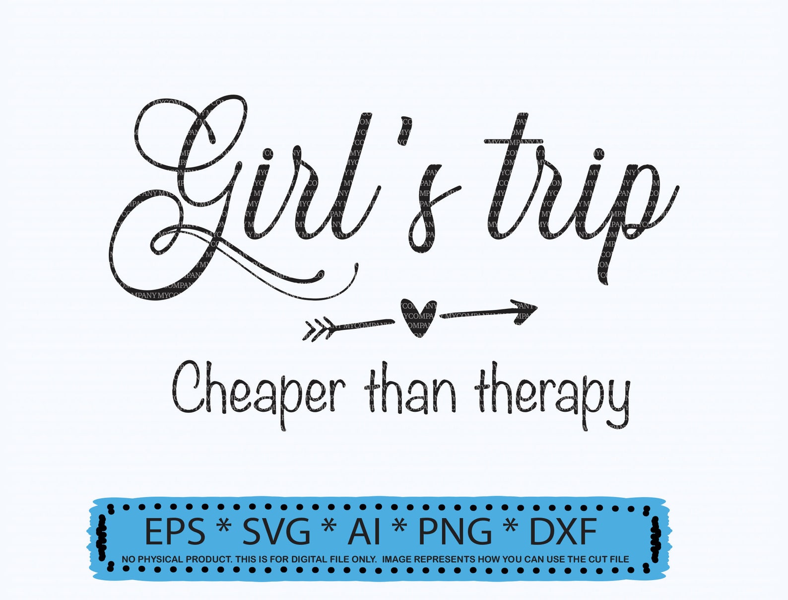 Girl's Trip Cheaper Than Therapy Svg Cut File Digital Cut Files Svg Cut ...