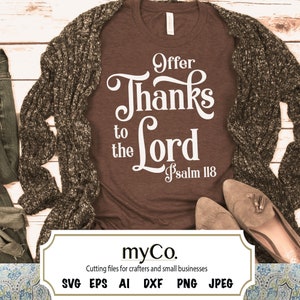 Angebot Thanksgiving SVG Fall SVG Schnittdatei Digital Cut Files - Kranz Svg Cut File Svg für Cricut Silhouette Psalm 118