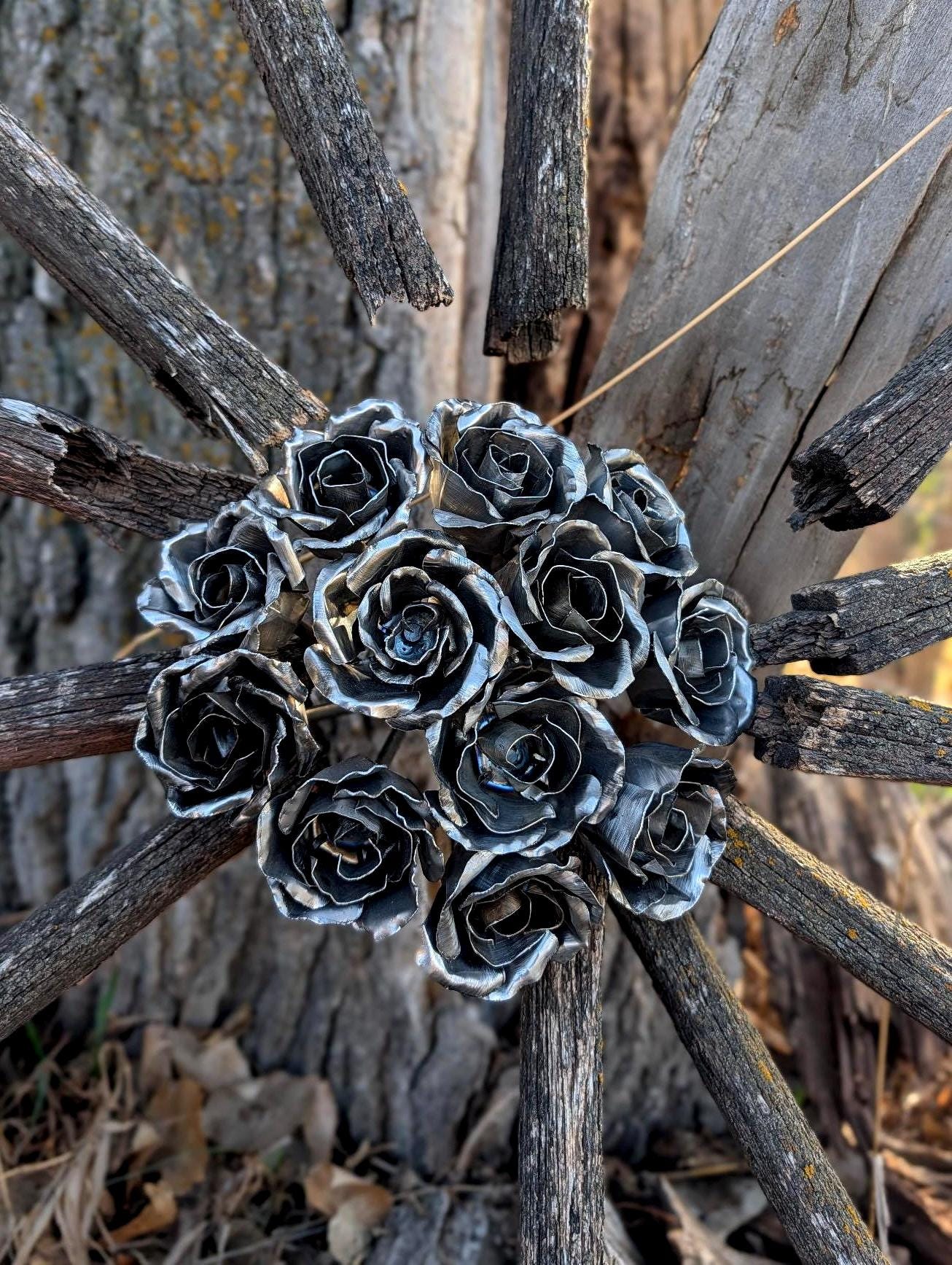 Geschweißte blumen