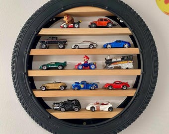 16 Inch Hot Wheels Display, Model Car Display Case Stand