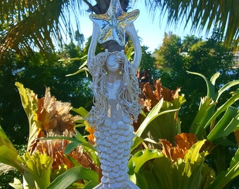 Merman Angel Tree Topper Angel Mermaid Christmas Tree Topper - Etsy