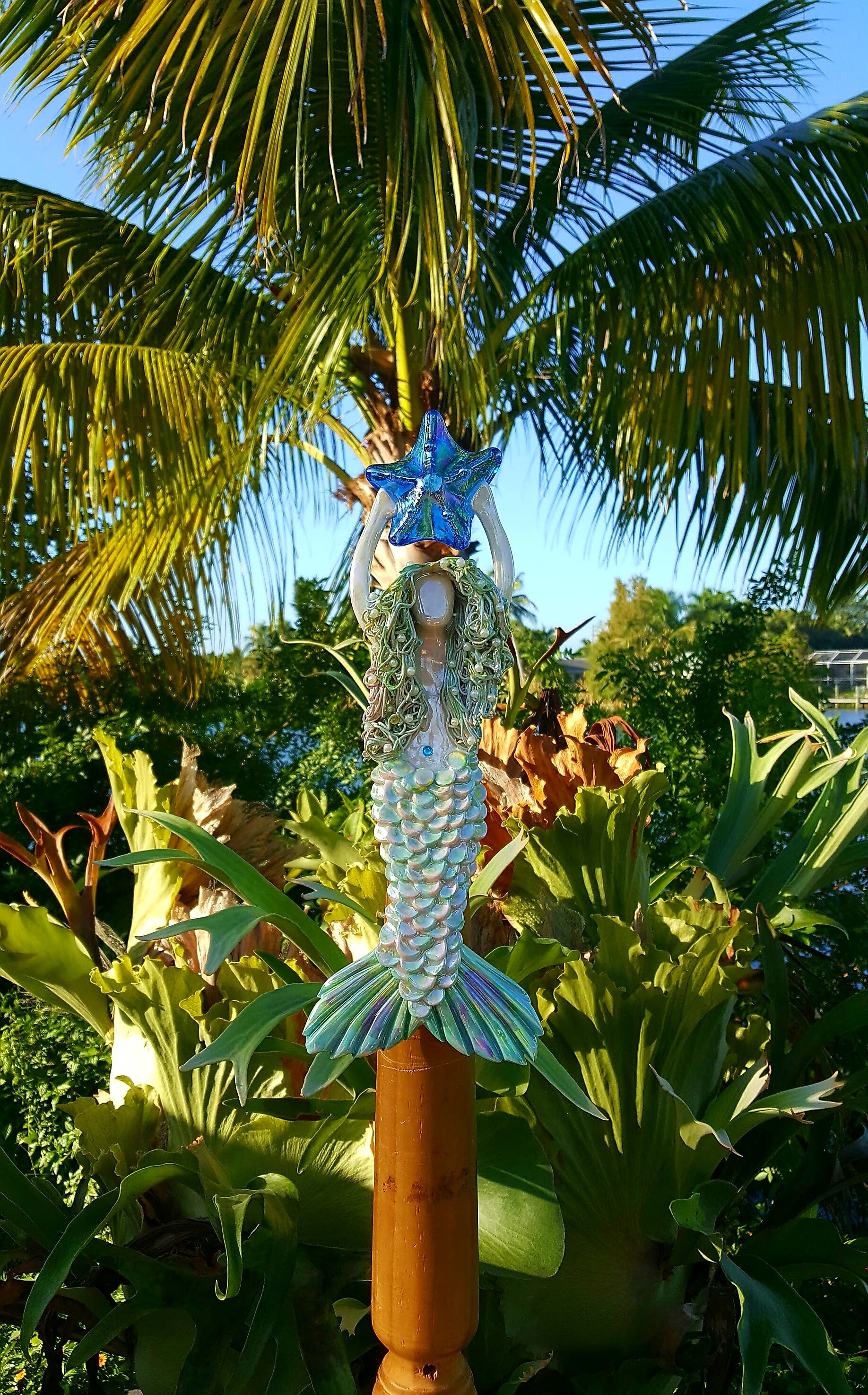 Rainbow Mermaid Tree Topper