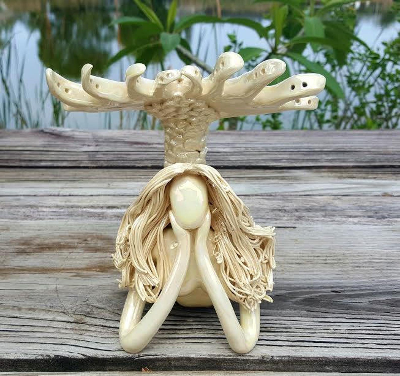 mermaid earring holder