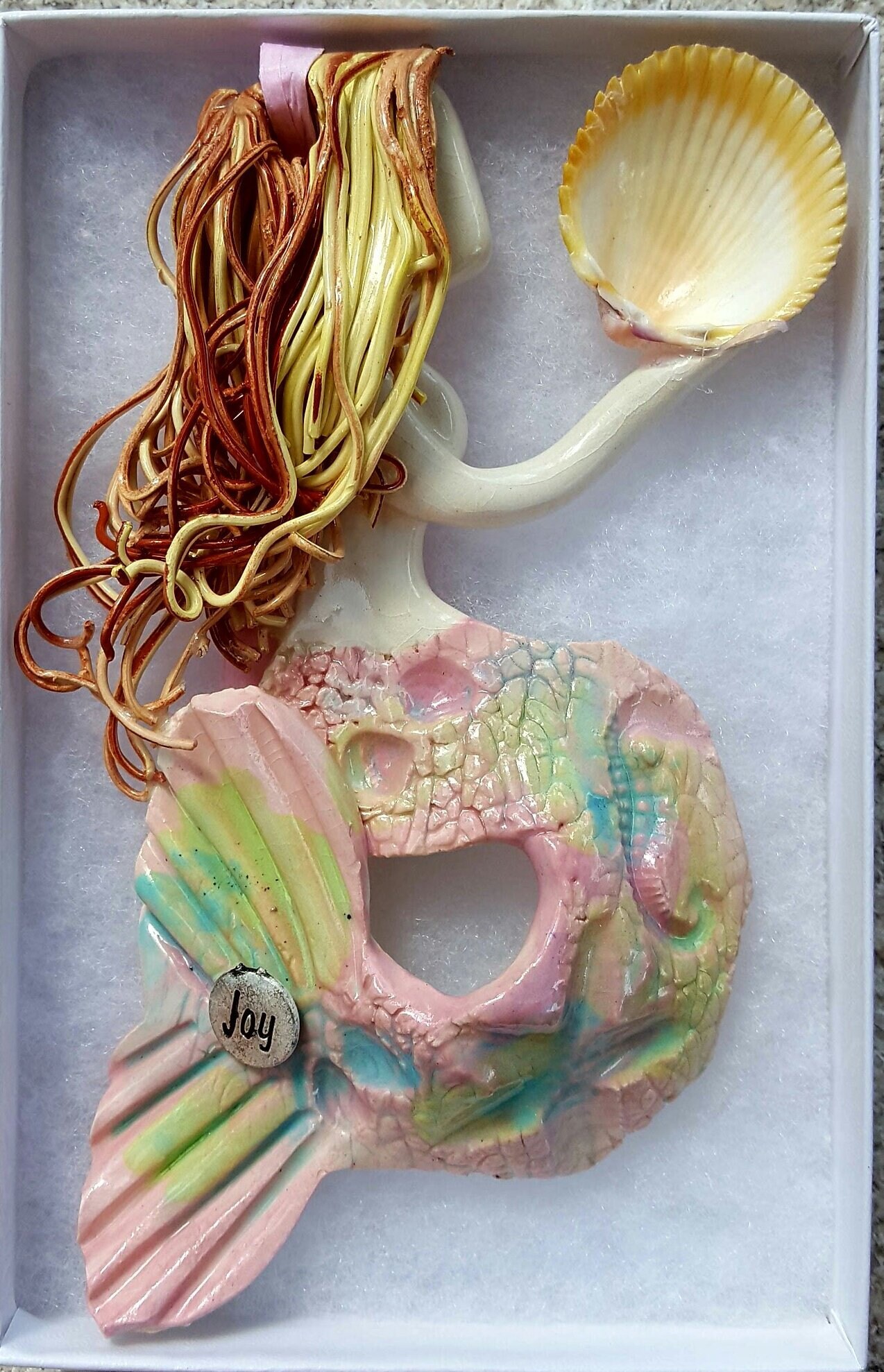 Inspiration mermaid ornament