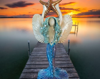 Angel Mermaid Tree Topper