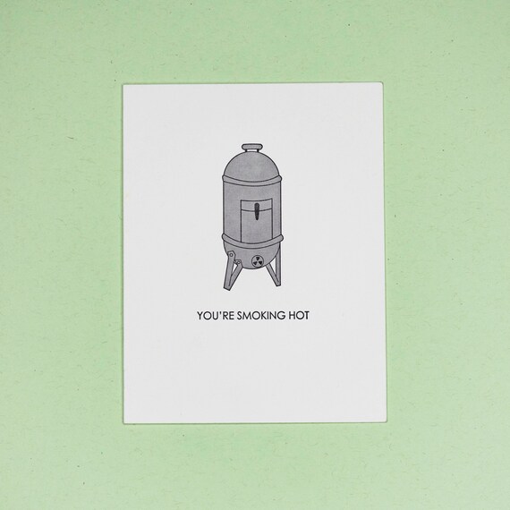 Smoking Hot Card