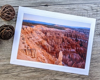 Bryce Canyon at Sunrise Photo Greeting Card, Blank Notecard