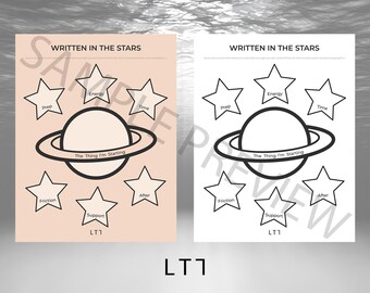 Workflow Planner Printable PDF | Written in the Stars | Task Buffer & Planning Sheet | Instant Download Organizer