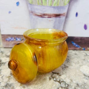 Resin Honey Pot