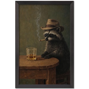 Smoking Raccoon