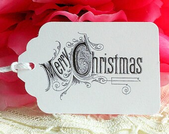 Merry Christmas Gift Tags Gift Wrapping Party Favors Treat Bags Homemade Goodies To and From