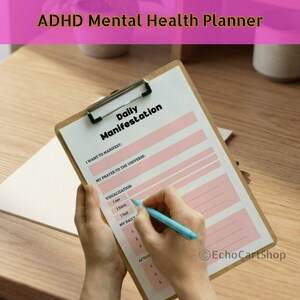 ADHD Mental Health Planner, Printable Neurodivergent Self-Care Workbook, Anxiety Tracking & Cognitive Reframe Binder, Adult Coloring Pages

digital download,
adhd planner,
adhd journal,
printable planner,
mental health,
therapy journal,
anxiety Checklist,
self care planner,
mindfulness worksheet,
coloring pages,
digital GoodNotes,
cbt worksheets,
dopamine menu,