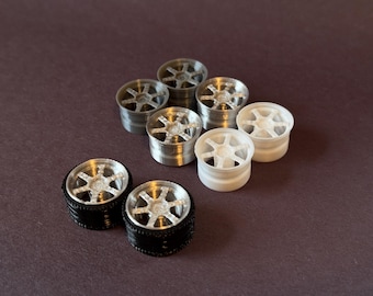 Brick Car/LEGO Speed Champions TE37 Wheels