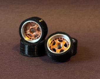 Brick Car/LEGO Speed Champions Fifteen52 Turbomac Wheels