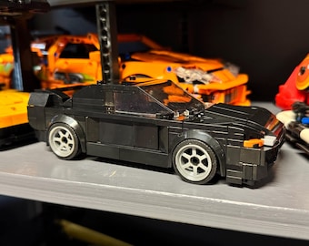 Brick Car/LEGO Speed Champions Concaved TE37 Wheels