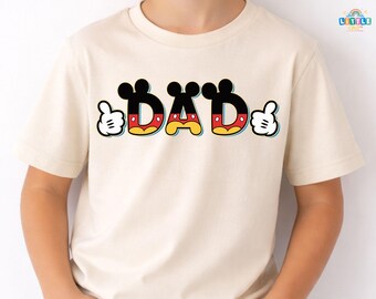 Dad Mouse Shirt, Disney Dad Shirt, Mickey Mouse Dad Shirt, Dada Shirt, Fathers Day Gift, Mickey Dad Shirt, Papa Mouse Shirt, Dad Shirt